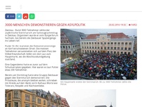 Bild zum Artikel: 3000 Menschen demonstrieren gegen Asylpolitik