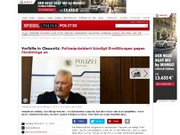 Bild zum Artikel: Vorfälle in Clausnitz: Polizei verteidigt Vorgehen gegen Flüchtlinge