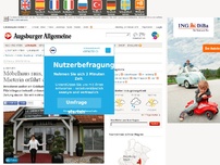 Bild zum Artikel: Augsburg: Möbelhaus raus, Asylbewerber rein: Mieterin erfährt davon aus Zeitung
