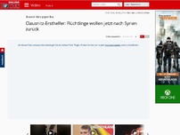 Bild zum Artikel: Brauner Mob gegen Bus - Clausnitz-Ersthelfer: Flüchtlinge wollen jetzt nach Syrien zurück