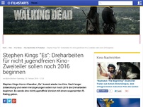 Bild zum Artikel: Stephen Kings 'Es': Pennywise kommt wieder ins Kino!