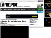 Bild zum Artikel: Nach dem Schiri-Eklat in Leverkusen: Rudi Völler explodiert