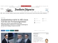 Bild zum Artikel: Justizminister sieht in AfD einen Fall für den Verfassungsschutz