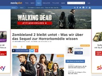 Bild zum Artikel: Zombieland 2 ist in Arbeit - Was wir über das Sequel bisher wissen!