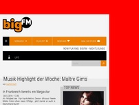 Bild zum Artikel: Musik-Highlight der Woche: Maître Gims