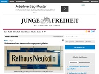 Bild zum Artikel: Linksextremisten demonstrieren gegen Asylheim