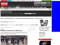 Bild zum Artikel: Marokkaner zündete sich vor Bahnhof an