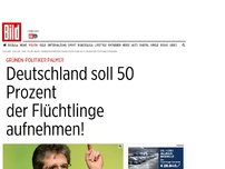 Bild zum Artikel: Grünen-Politiker fordert - Deutschland soll 50 Prozent der Flüchtlinge aufnehmen!