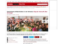 Bild zum Artikel: Gescheiterte Volksinitiative in der Schweiz: Sieg der Vernunft über die Angst
