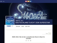 Bild zum Artikel: Wer ist der sympathische Check-In-Boy von DSDS?