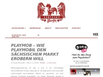 Bild zum Artikel: Playmob – Wie Playmobil den sächsischen Markt erobern will