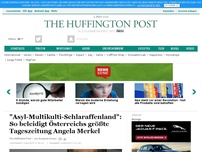Bild zum Artikel: 'Asyl-Multikulti-Schlaraffenland': So beleidigt Österreichs größte Tageszeitung Angela Merkel