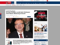 Bild zum Artikel: Drogenfund bei Grünen-Politiker - Volker Beck wurde beim Verlassen einer Dealer-Wohnung erwischt