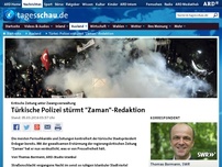 Bild zum Artikel: Türkei: Polizei erstürmt 'Zaman'-Redaktion
