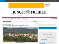Bild zum Artikel: Gewinne für AfD – Klatsche für SPD, CDU und Grüne