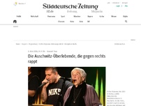 Bild zum Artikel: Die Auschwitz-Überlebende, die gegen Rechts rappt