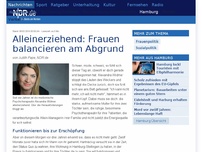 Bild zum Artikel: Alleinerziehend: Frauen balancieren am Abgrund