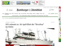 Bild zum Artikel: 'HafenCity Riverbus': HPA stimmt zu: Ab April fährt der 'Riverbus' im Hafen