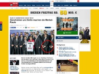 Bild zum Artikel: Deutsche Handball-Helden veralbern Merkel - Lausbuben Gensheimer und Sellin machen die Merkel-Raute