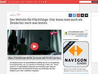 Bild zum Artikel: Sex-Website für Flüchtlinge: Hier kann man auch als Deutscher noch was lernen