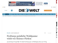 Bild zum Artikel: Landtagswahlen: Freiburgs peinliche Wahlpanne wirkt wie Science-Fiction