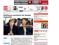 Bild zum Artikel: Merkels CDU erlebt herbe Verluste ++ AfD stark