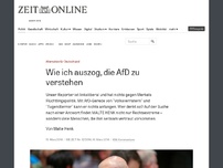 Bild zum Artikel: Alternative für Deutschland: Wie ich auszog, die AfD zu verstehen