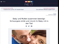 Bild zum Artikel: Baby und Mutter zusammen beerdigt: Schwangere stirbt und nimmt ihr Baby mit in den Tod