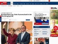 Bild zum Artikel: Trotz Wahlschlappe für CDU - Bundesregierung: Kein Kurswechsel in der Flüchtlingspolitik