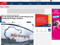Bild zum Artikel: Blamage bei der Landtagswahl - Von 20,8 auf 0,0 Prozent: Wie die Gemeinde Nürburg den Grünen eine schallende Ohrfeige verpasst