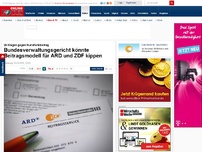 Bild zum Artikel: 26 Klagen gegen Rundfunkbeitrag - Bundesverwaltungsgericht könnte Beitragsmodell für ARD und ZDF kippen