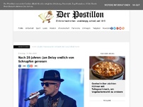 Bild zum Artikel: Nach 20 Jahren: Jan Delay endlich von Schnupfen genesen