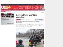 Bild zum Artikel: Asyl-Helferin aus Wien verhaftet