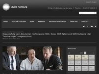 Bild zum Artikel: Doppelerfolg beim Deutschen Hörfilmpreis 2016: Kieler NDR-Tatort und NDR-Kultserie „Der Tatortreiniger“ ausgezeichnet