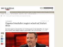 Bild zum Artikel: Ungarns Botschafter reagiert scharf auf Norbert Blüm