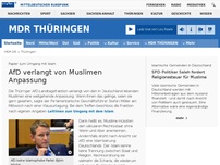 Bild zum Artikel: Thüringer AfD verlangt von Muslimen Anpassung