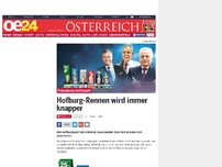 Bild zum Artikel: Hofburg-Rennen wird immer knapper