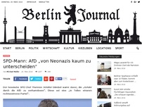Bild zum Artikel: SPD-Mann: AfD „von Neonazis kaum zu unterscheiden“