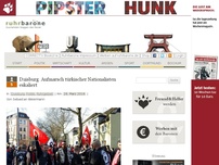 Bild zum Artikel: Duisburg: Aufmarsch türkischer Nationalisten eskaliert