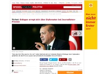 Bild zum Artikel: Türkei: Erdogan erregt sich über Diplomaten bei Journalisten-Prozess