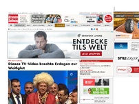 Bild zum Artikel: Dieses TV-Video brachte Erdogan zur Weißglut