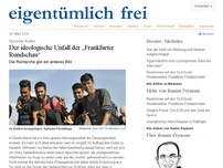 Bild zum Artikel: Syrische Retter: Der ideologische Unfall der „Frankfurter Rundschau“