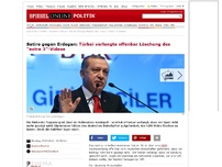 Bild zum Artikel: Satire gegen Erdogan: Türkei verlangte offenbar Löschung des 'extra 3'-Videos 