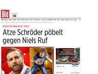 Bild zum Artikel: Geht's noch, Niels Ruf? - Geschmacklos-Tweet zum Tod von Roger Cicero