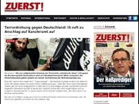 Bild zum Artikel: Terrordrohung gegen Deutschland: IS ruft zu Anschlag auf Kanzleramt auf