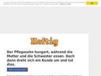 Bild zum Artikel: Der Pflegesohn hungert, während die Mutter und die Schwester essen. Doch dann dreht sich ein...