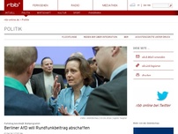 Bild zum Artikel: Berliner AfD will Rundfunkbeitrag abschaffen