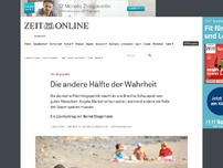 Bild zum Artikel: Flüchtlingspolitik: Die andere Hälfte der Wahrheit