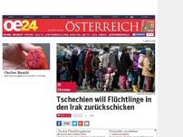 Bild zum Artikel: Tschechien will Flüchtlinge in den Irak zurückschicken