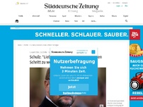 Bild zum Artikel: Schulz: 'Lieber Herr Erdoğan, Sie sind einen Schritt zu weit gegangen'